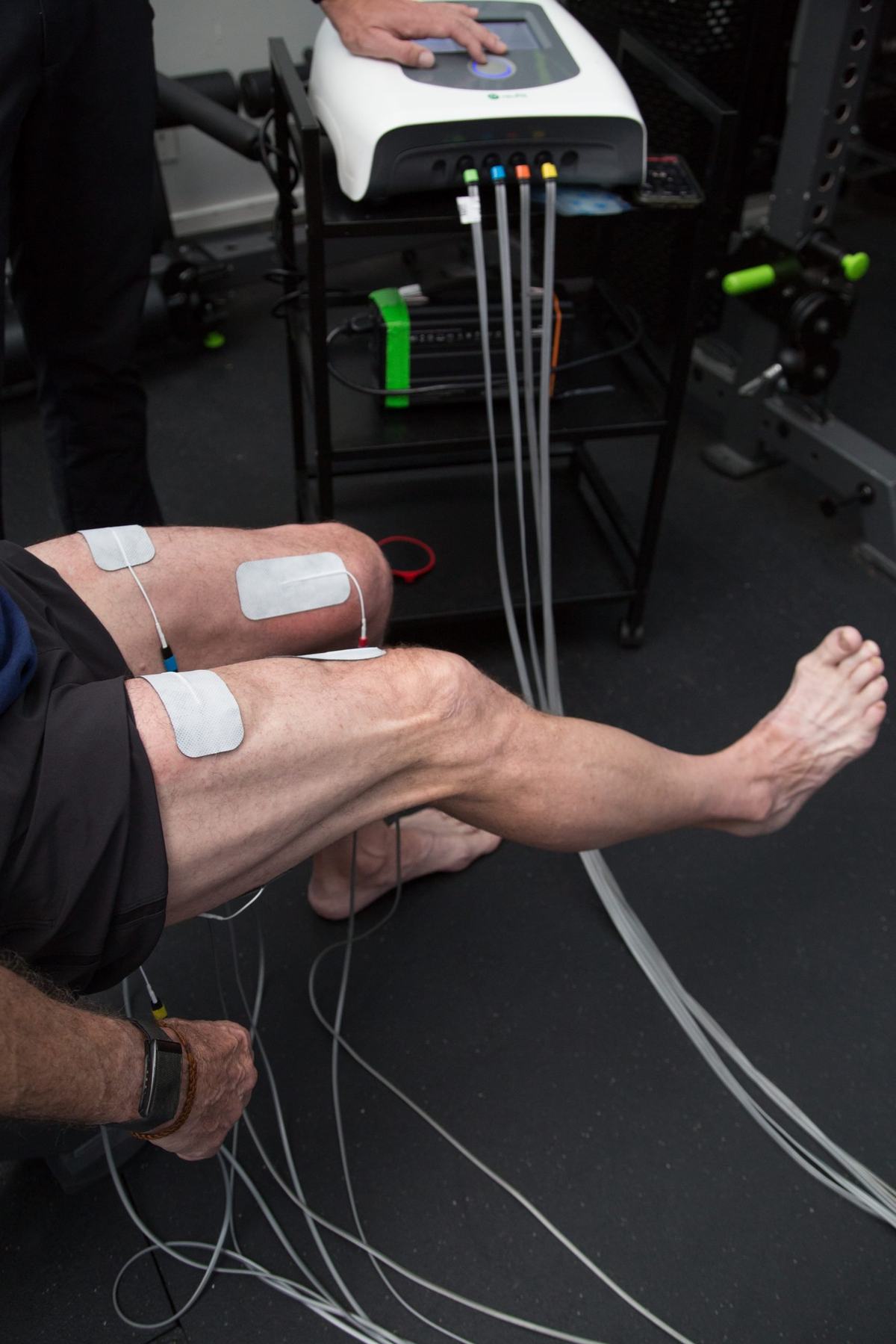 Neubie electrical stimulation session